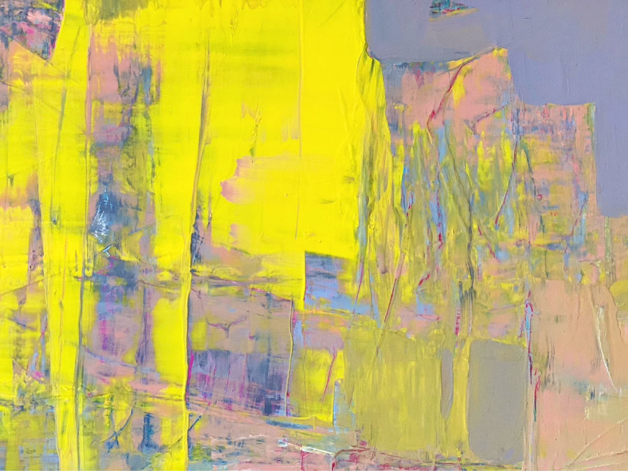 Thumbnail: Fall light, 2022 | Acrylic on canvas | 100x80cm