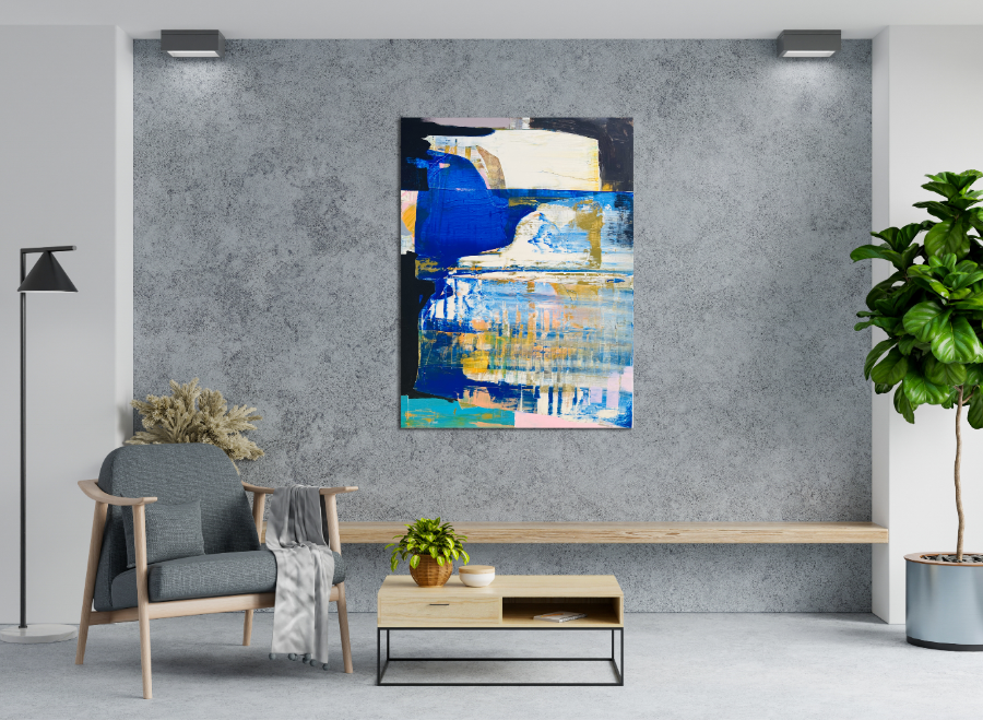 Thumbnail: Confidence in uncertainty, 2022 | Acrylic on canvas | 120x90cm