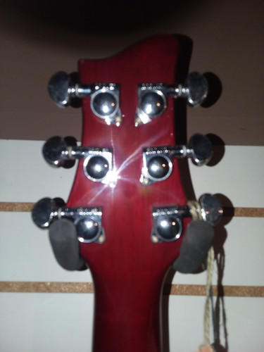 RAVEN WEST CARVED TOP SEMI-HOLLOWBODY GUITAR MADE IN KOREA