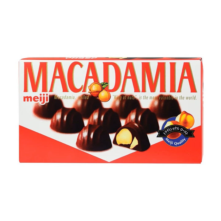 MEIJI Macadamis Chocolate 64g / 明治 麥加果仁朱古力 64克