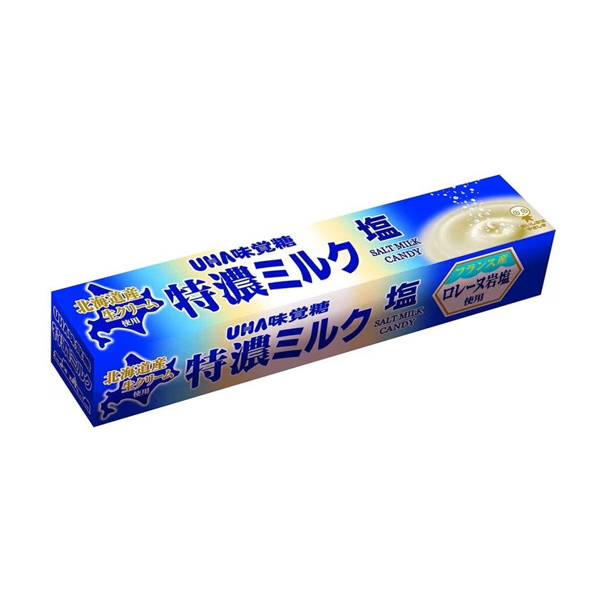 UHA - Tokuno 8.2 Salt Flv Milk Candy 10Pcs / 味覺 - TOKUNO鹽味牛奶糖 10粒