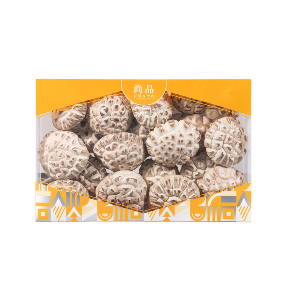 Premier Food Selected Flower Mushroom (Stalk) 200G/ 尚品- 原木白花菇 (有腳) (200克)