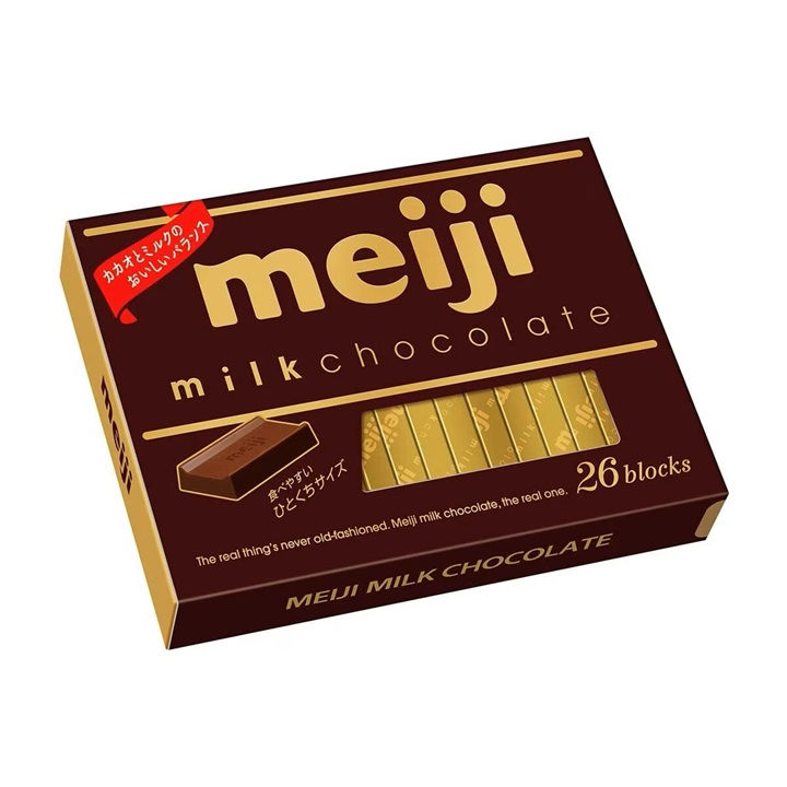 MEIJI Milk Chocolate Box 120G/ 明治 至尊牛奶朱古力盒裝 120克