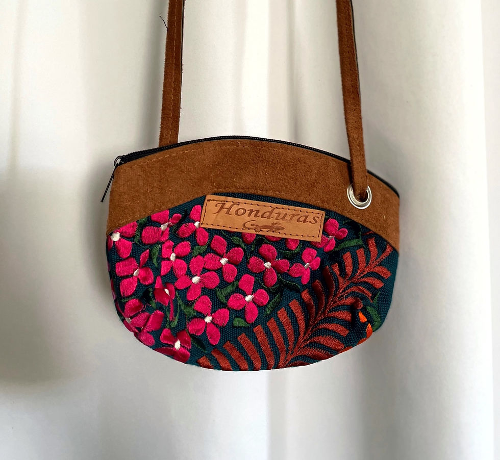 Miniatura: Flower flat purse