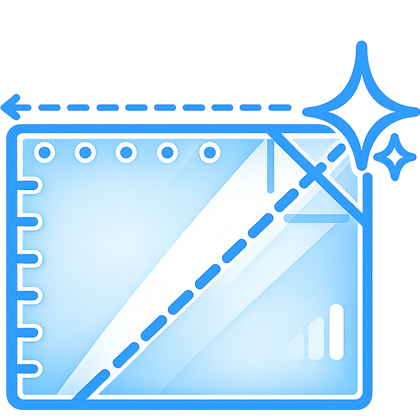 Custom Glass Cutting Icon