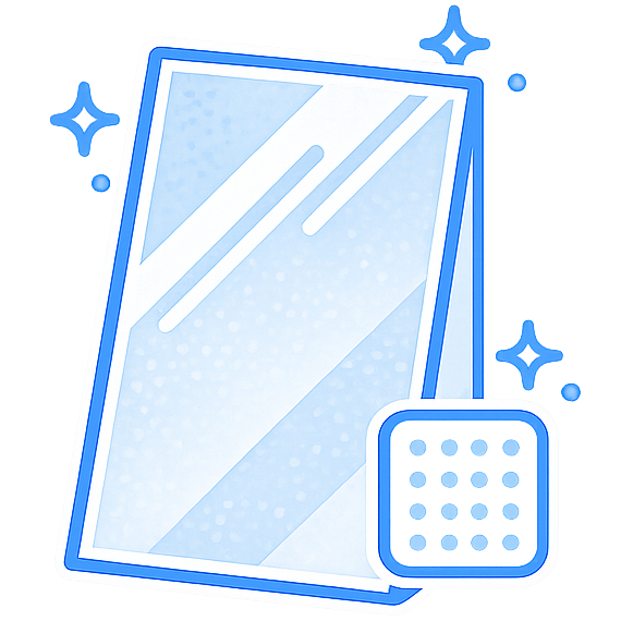 FrostedTextured Glass Icon