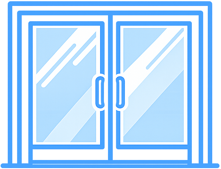 Glass Entry Doors Icon