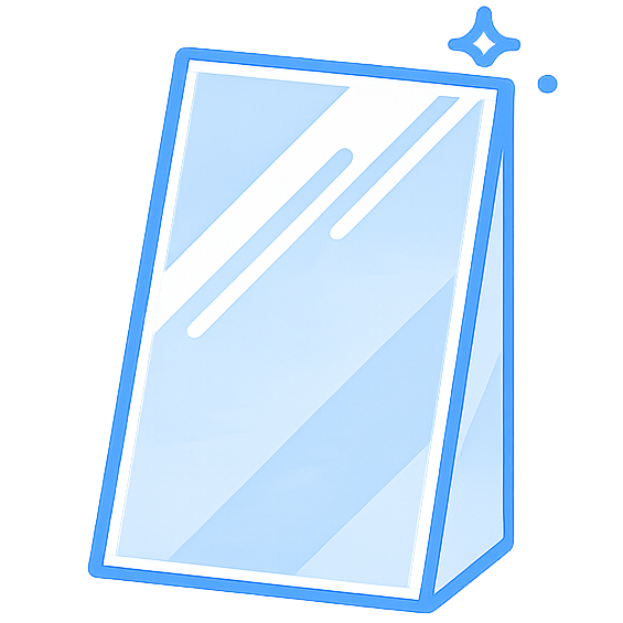 Clear Glass Icon