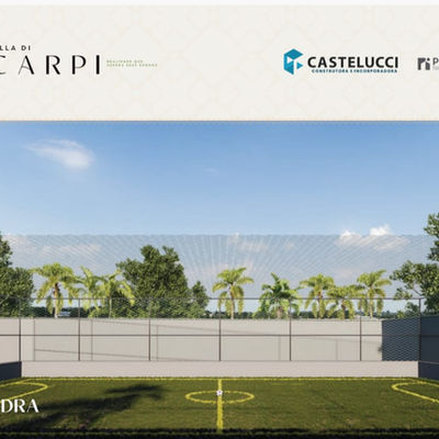 Quadra essportiva do Condomínio Villa Di Carpi no Cohatrac na Ilha de São Luiss