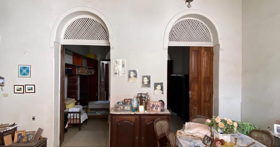 Sala de Jantar da casa solta na Rua da Alegria no centro de São Luis