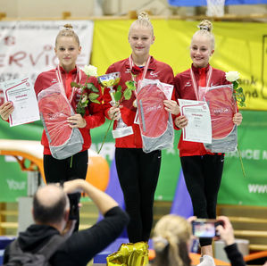 Jugendmeisterschaft im Kunstturnen mit Götzner Beteiligung