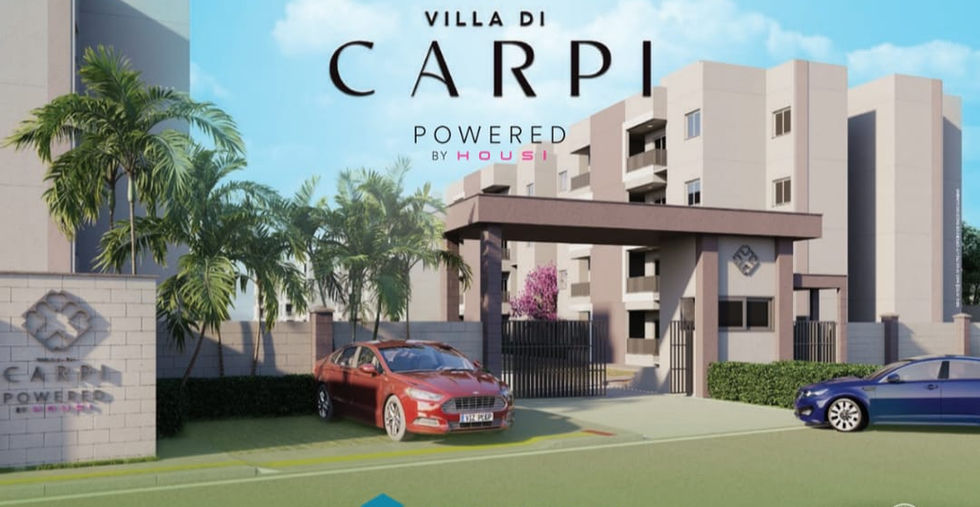 Fachada do Condomínio Villa Di Carpi no Cohatrac em São Luis