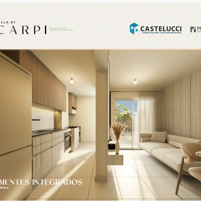 Cozinha e Sala do Condomínio Villa Di Carpi no Cohatrac na Ilha de São Luiss