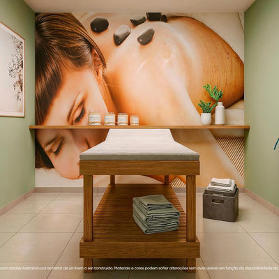 Sala de Massagem do condomínio Village Prime Calhau II
