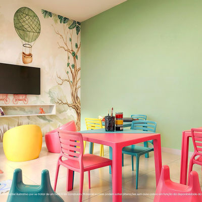 Brinquedoteca do condomínio Village Prime Calhau II