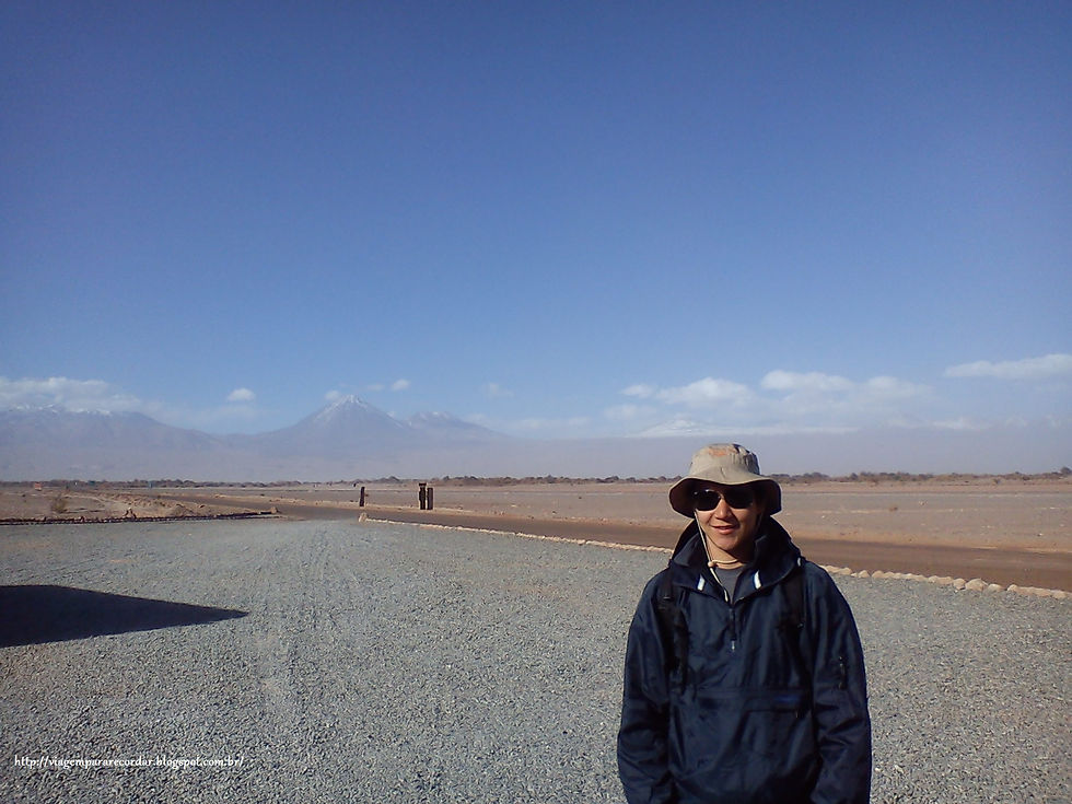 nício do passeio ao Valle de la Luna