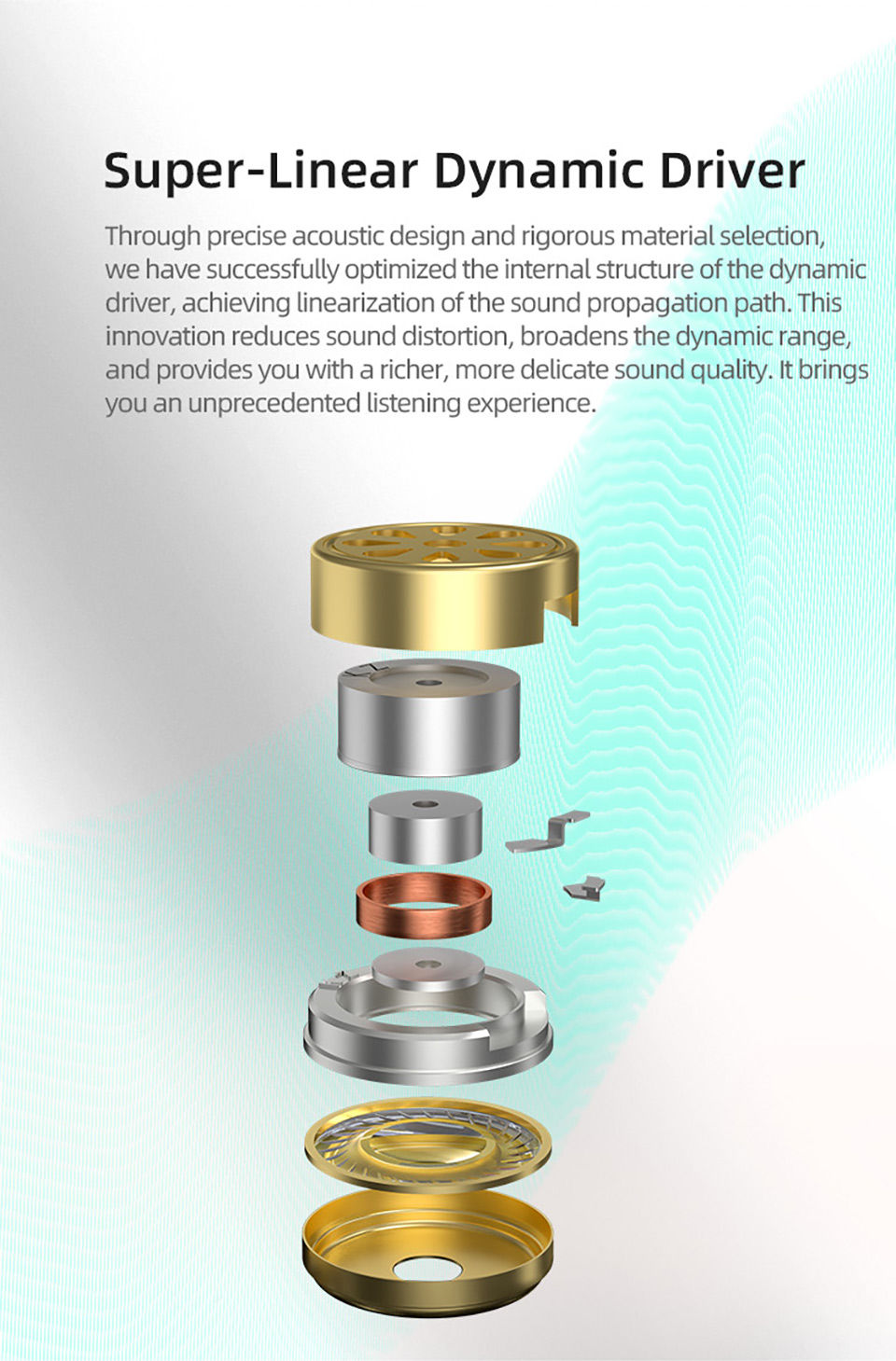 Thumbnail: KZ EDX PRO In Ear Headphone Super Linear Dynamic Driver HiFi Earphones With 2Pin