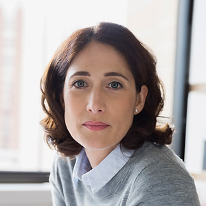 Young Woman with Grey Sweater