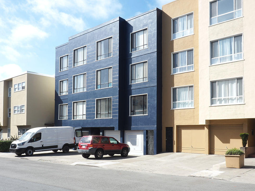 A multifamily building in Laurel Village, San Francisco
