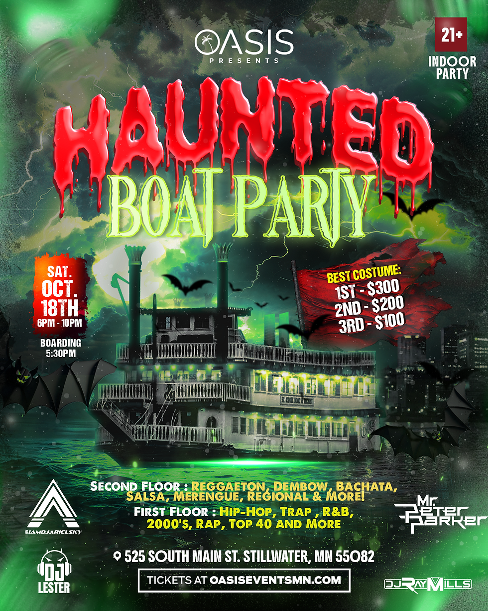 Haunted Boat Party