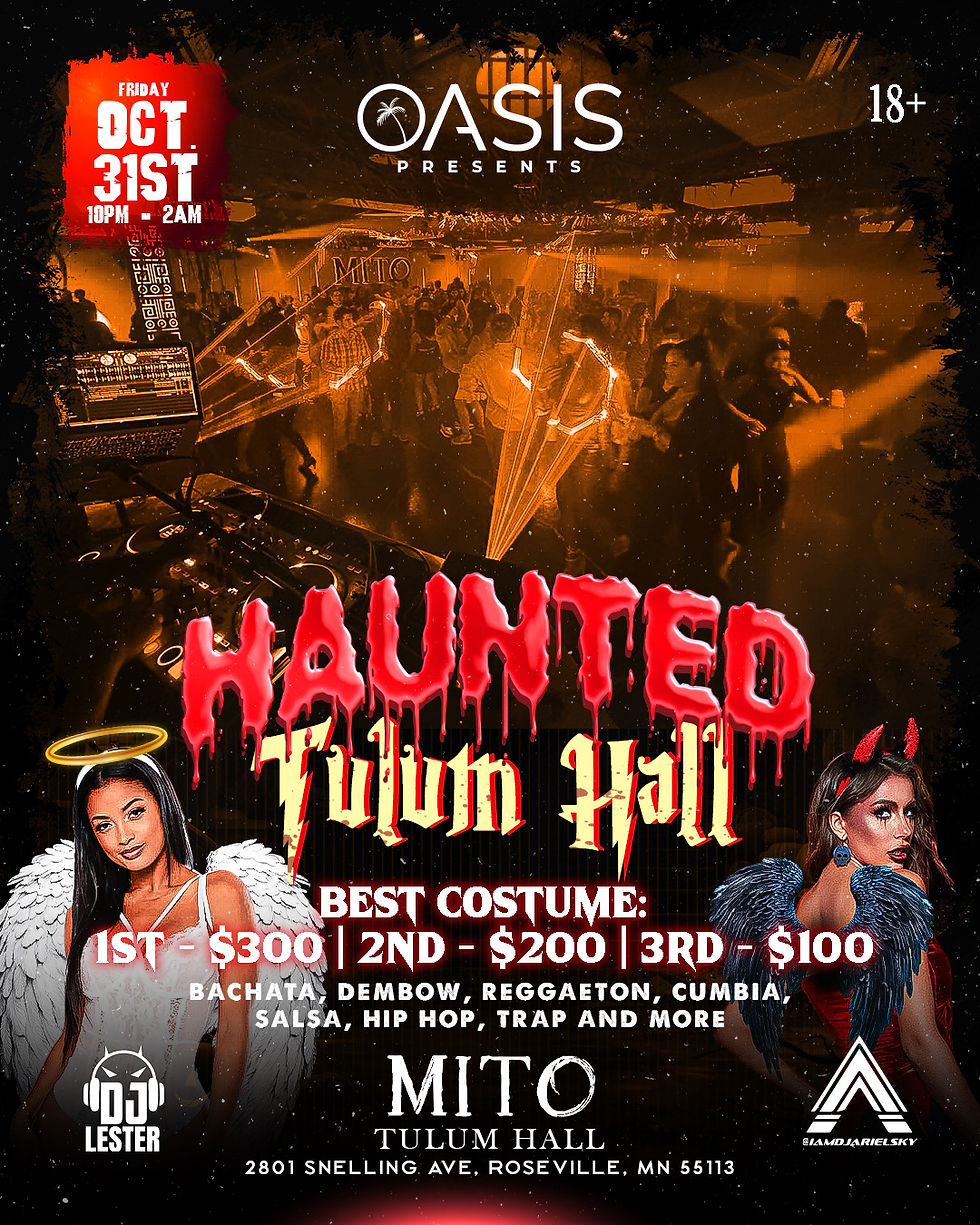 Haunted Tulum Hall Halloween Party 18+