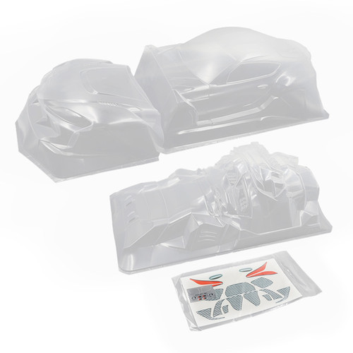 Addiction RC 1/10 Toyota GR Supra Hycade Clear Body Set | Slide House