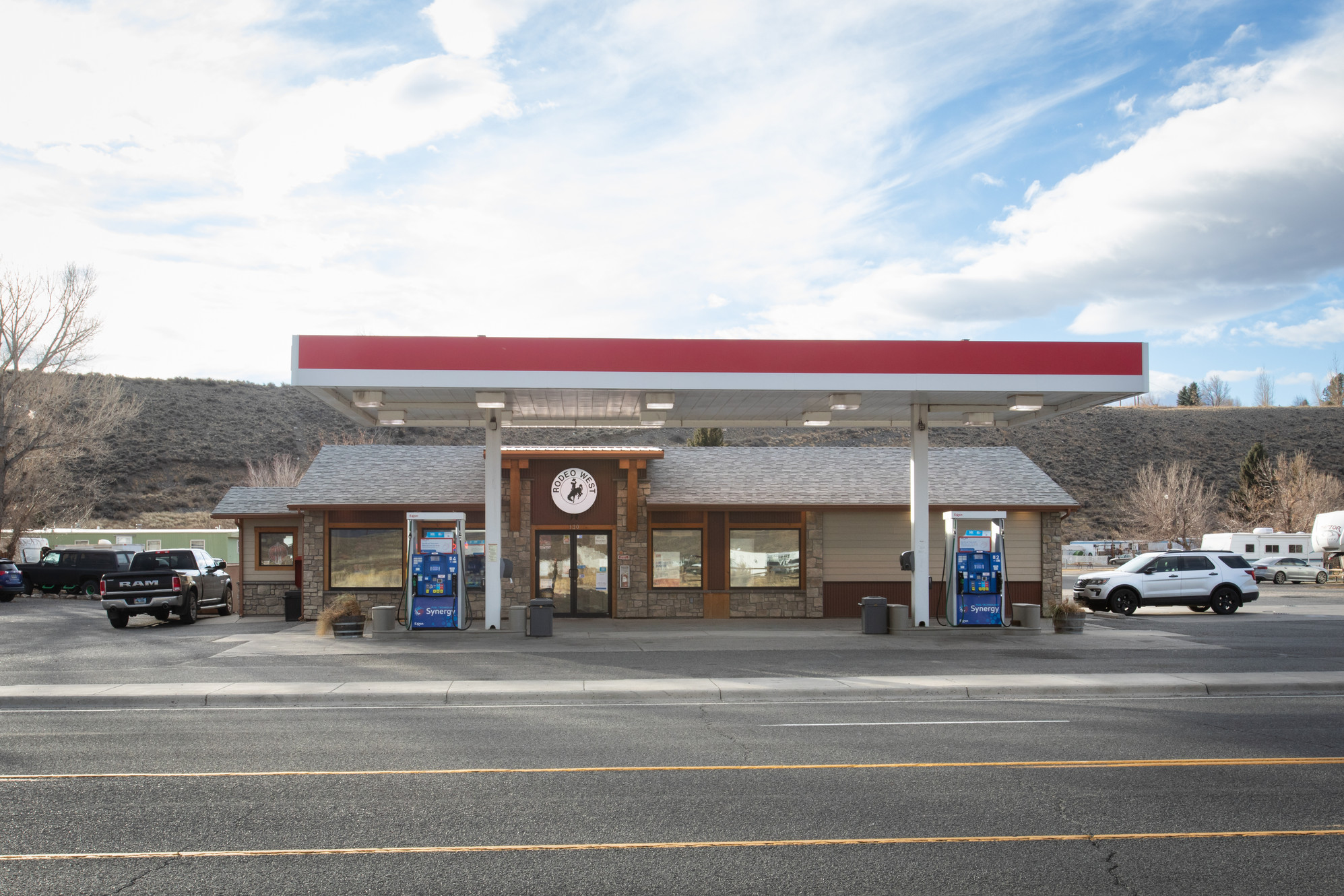 Gas Station Rodeo West Cody, Wyoming