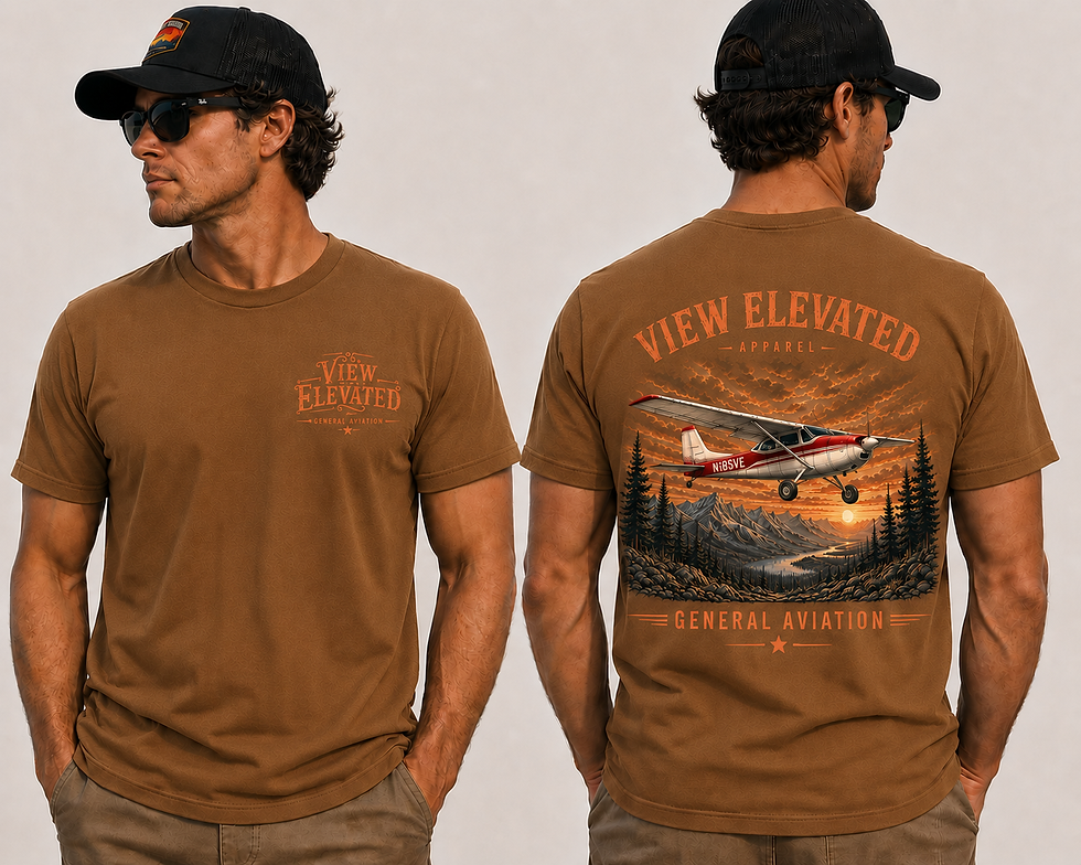 Thumbnail: Men’s Sunset Flight Path Tee (7 Colors)