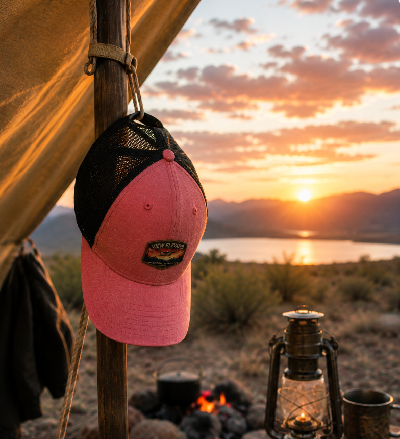 Thumbnail: Womens Sunset Pilotage Trucker Cap