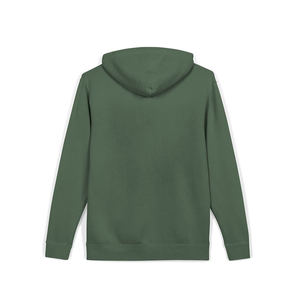 Thumbnail: Savage Barker Films  Unisex Pigment-Dyed Hoodie, Cozy Embroidered Sweatshirt, 