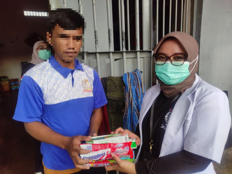 Kebersihan Terjamin, Rutan Pasangkayu Salurkan Perlengkapan Mandi Bagi Warga Binaan