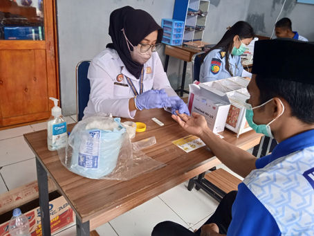 Puluhan Warga Binaan Rutan Pasangkayu Jalani Tes HIV