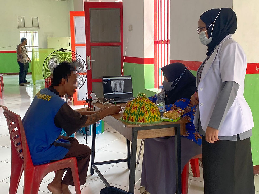 Rutan Pasangkayu Fokus pada Kesehatan Warga Binaan Melalui Skrining ACF TBC