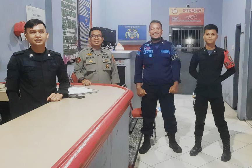 Tingkatkan Keamanan, Rutan Pasangkayu Terima Patroli Sambang dari Polsek Bambalamotu