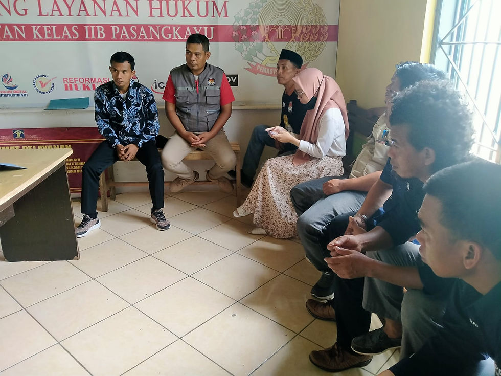 Karutan Pasangkayu: "Kami Berkomitmen Fasilitasi Hak Pilih Warga Binaan"