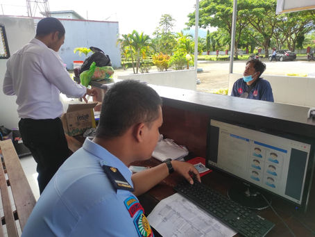 Pelaksanaan Kunjungan Tatap Muka bagi Warga Binaan Rutan Pasangkayu