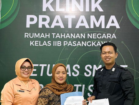 Gandeng Puskesmas Rutan Pasangkayu Lakukan PKS Terkait Penyelenggaraan Kesehatan