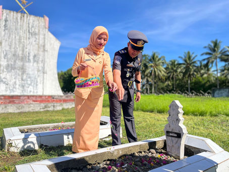 Peringati HBP Ke-60, Rutan Pasangkayu Laksanakan Upacara Tabur Bunga