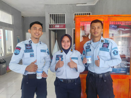 Komitmen Zero Narkoba, Rutan Pasangkayu Laksanakan Tes Urine Rutin Kepada Petugas dan Warga Binaan
