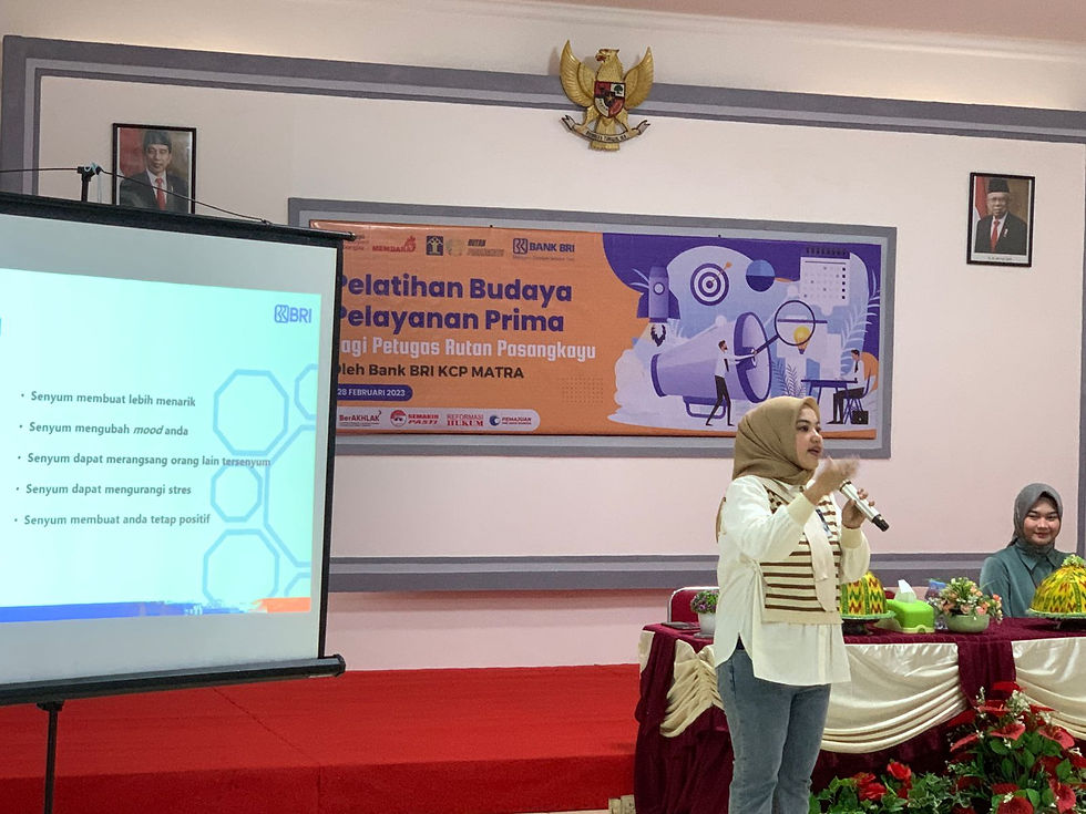 Datangkan Pegawai BRI, Petugas Rutan Pasangkayu Ikuti Pelatihan Budaya Pelayanan Prima