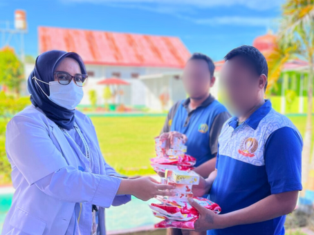 Menjaga Kebersihan di Rutan Pasangkayu, Setiap Warga Binaan Dapat Paket Perlengkapan Mandi
