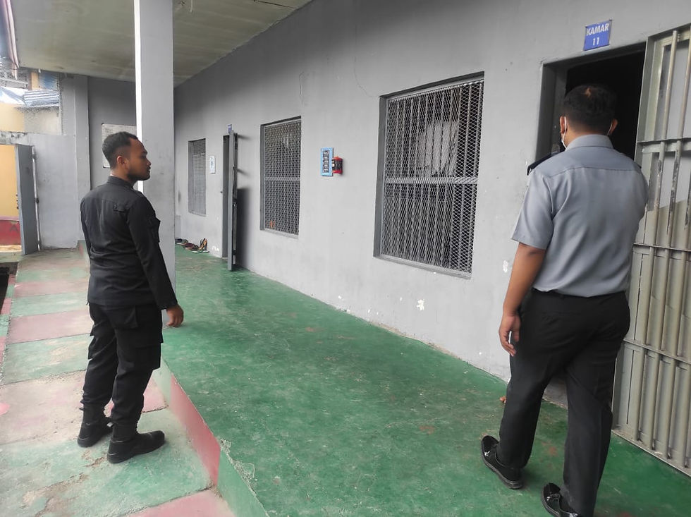 Rutan Pasangkayu Aman dan Nyaman, Kontrol Rutin Blok Kamar dan Pemeriksaan Kesehatan Warga Binaan