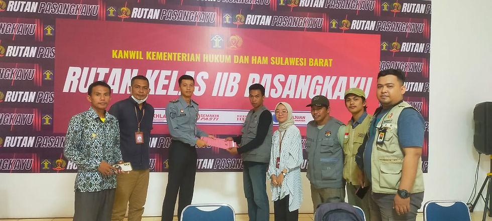 Mendekati Pelaksanaan Pemilu, Rutan Pasangkayu Terus Lakukan Koordinasi Dengan KPU