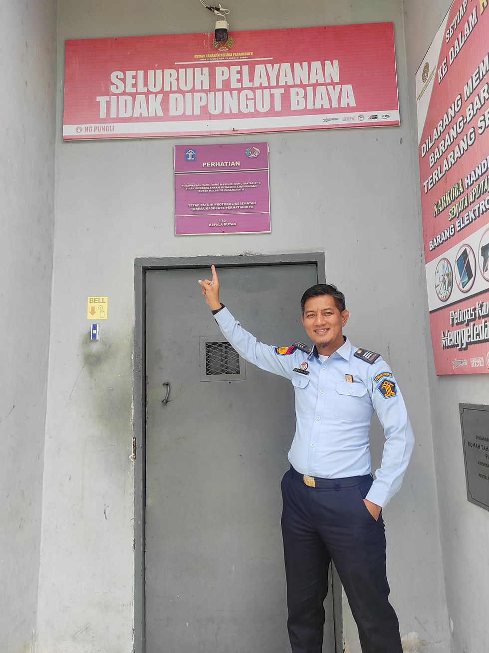 NO Gratifikasi & NO Korupsi, Komitmen Rutan Pasangkayu Dalam Membangun Pelayanan Prima