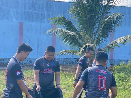 Kerja Bakti "Jum'at Bersih", Wujud Nyata Rutan Pasangkayu Dalam Perhatian Terhadap Lingkungan