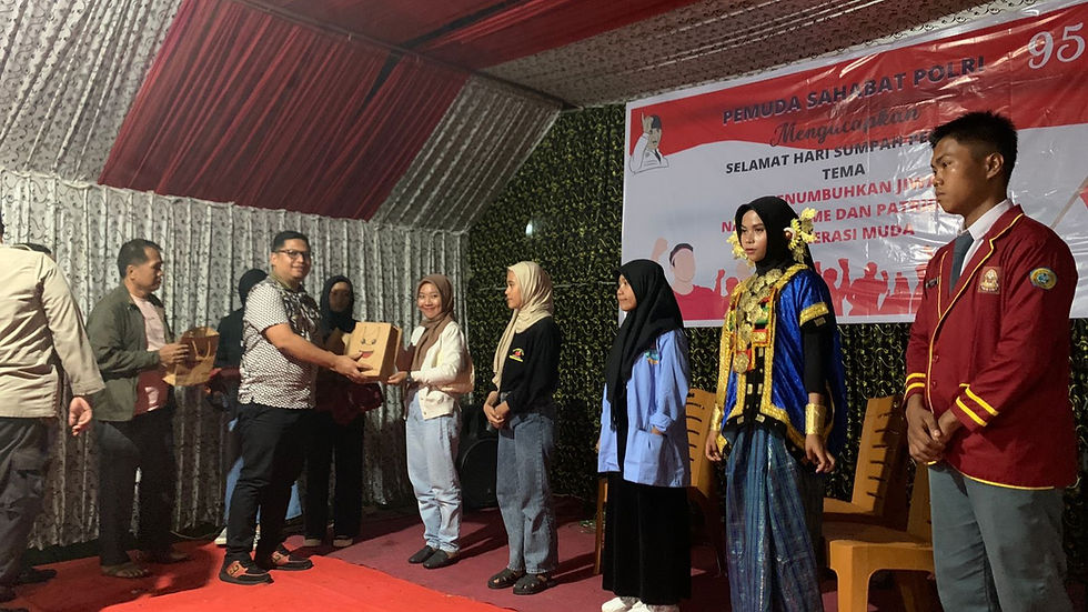 Hadir dalam Kegiatan Hari Sumpah Pemuda, Kepala Rutan Pasangkayu Dorong Pemuda Berkarya