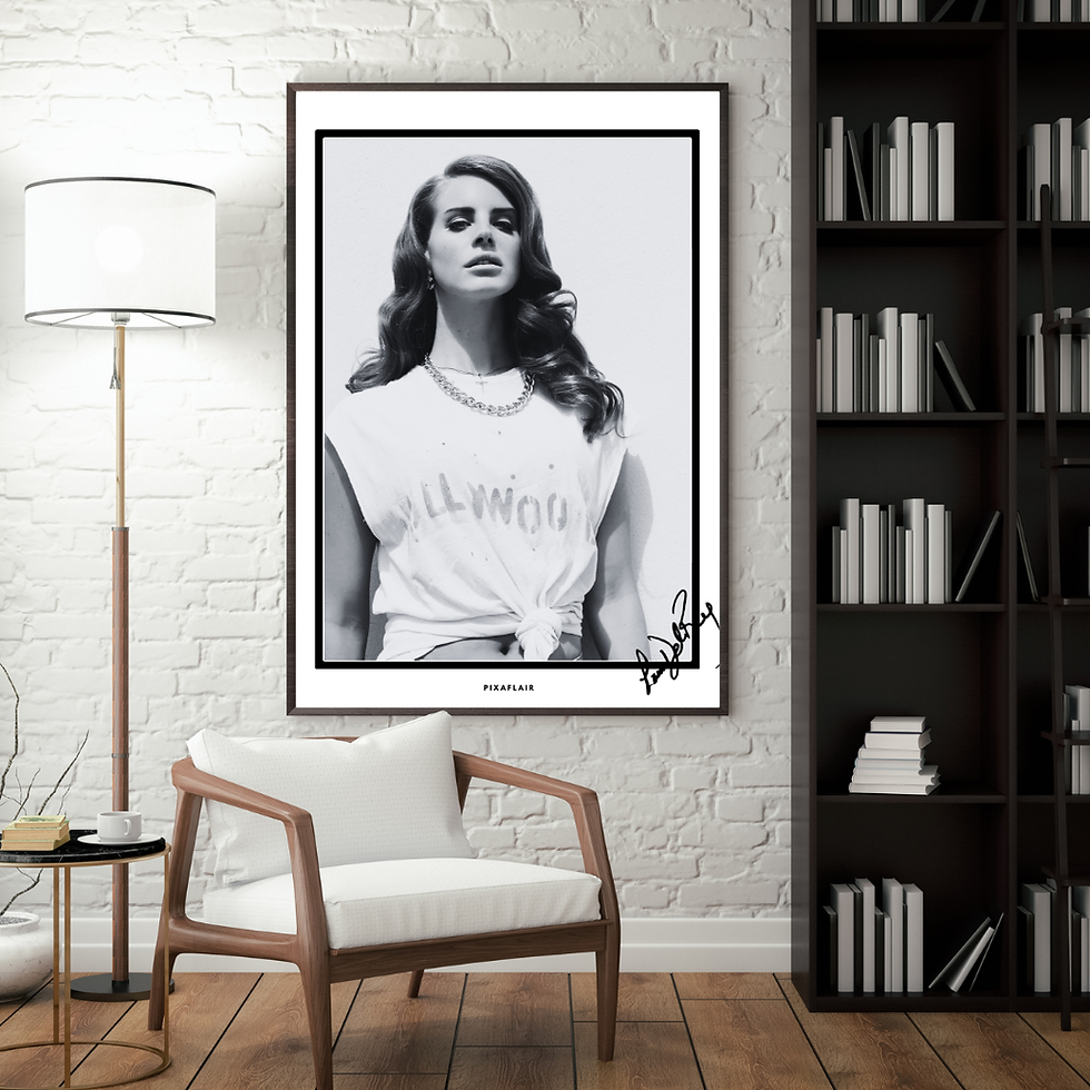 Küçük resim: Pixaflair - Lana Del Rey - Born To Love - Poster