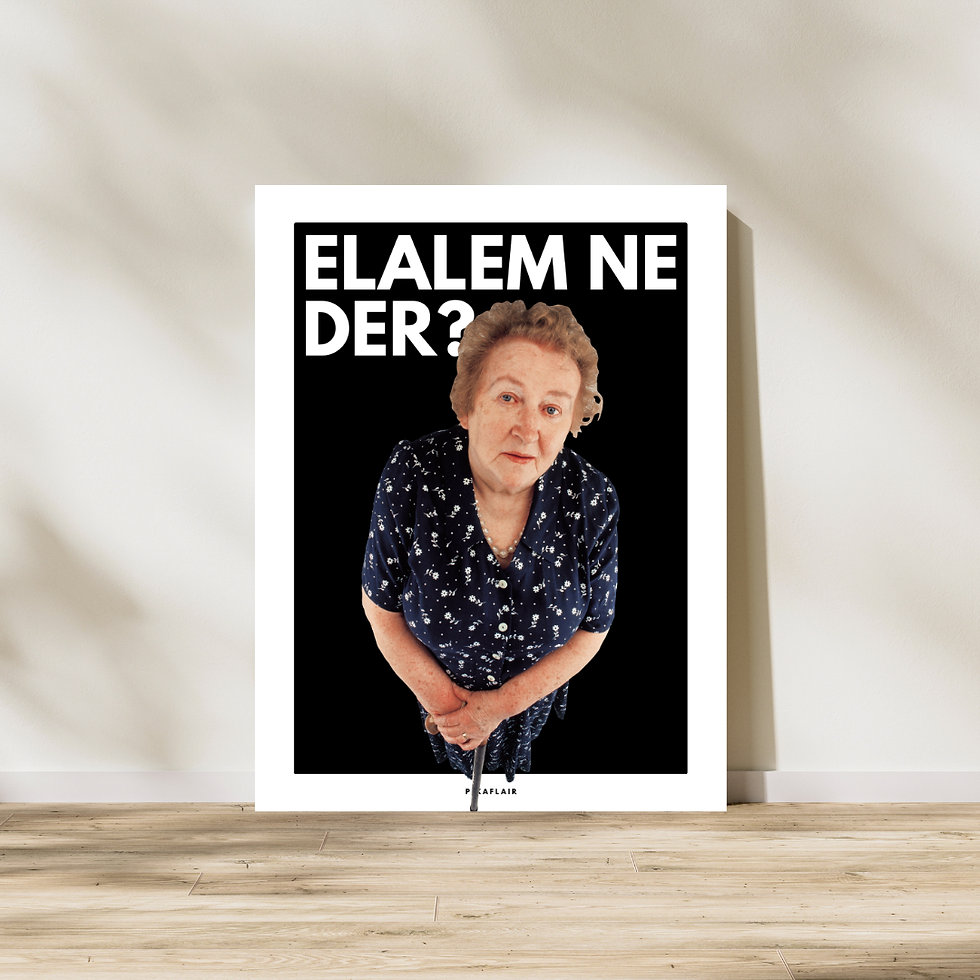 Thumbnail: Pixaflair - Elalem Ne Der? - Poster