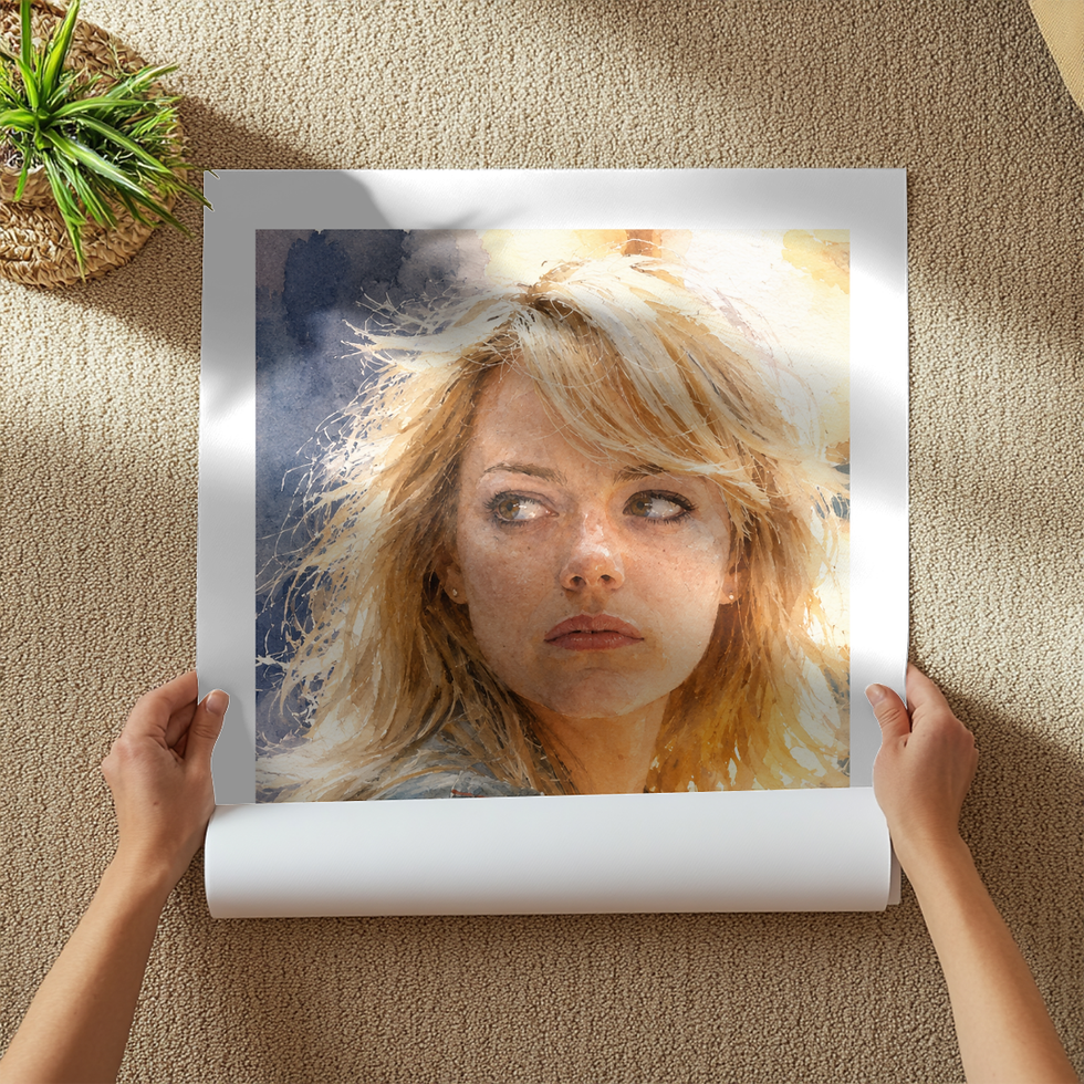 Küçük resim: Pixaflair - Legends - Emma Stone - Poster