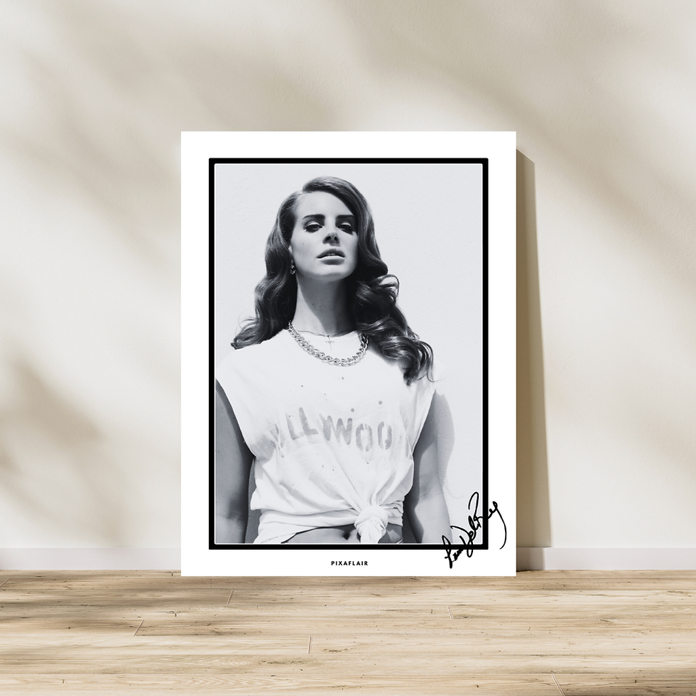Küçük resim: Pixaflair - Lana Del Rey - Born To Love - Poster